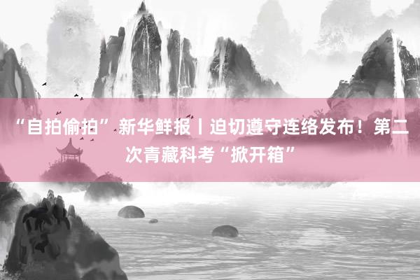 “自拍偷拍” 新华鲜报丨迫切遵守连络发布！第二次青藏科考“掀开箱”