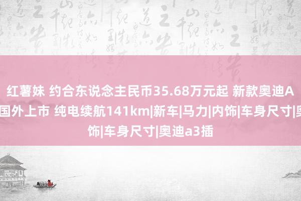 红薯妹 约合东说念主民币35.68万元起 新款奥迪A3插混版国外上市 纯电续航141km|新车|马力|内饰|车身尺寸|奥迪a3插