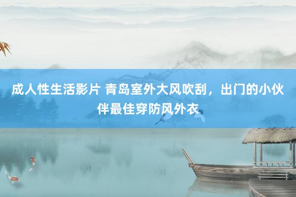 成人性生活影片 青岛室外大风吹刮，出门的小伙伴最佳穿防风外衣